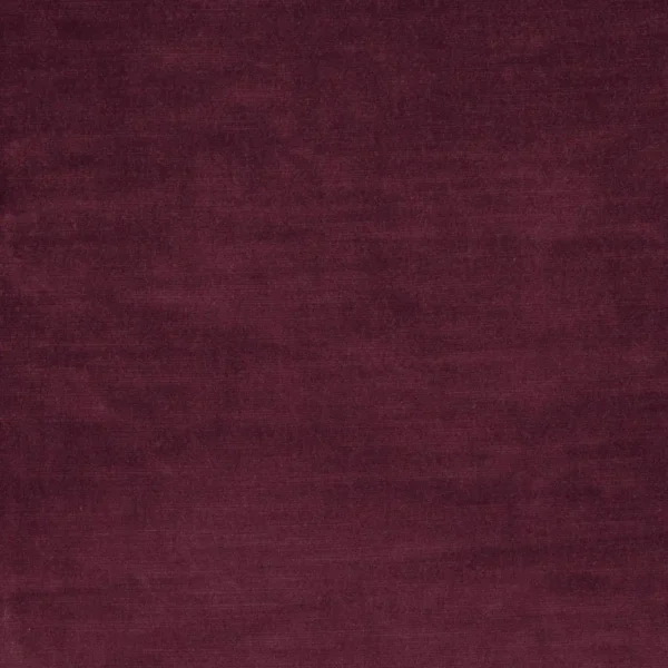 Oscar Fabric - Fushia by purple plain velvet-chenille fabric from Casamance