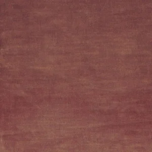 pink plain velvet-chenille fabric from Casamance