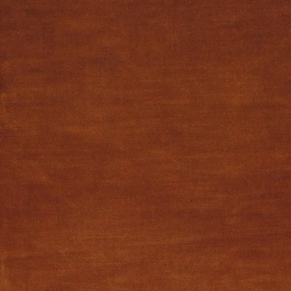 Oscar Fabric - Orange Brulee by orange plain velvet-chenille fabric from Casamance