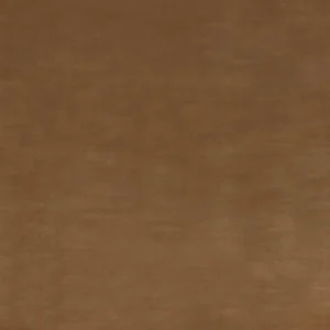 brown plain velvet-chenille fabric from Casamance