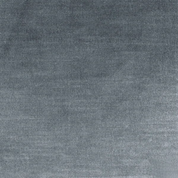 Oscar Fabric - Anhracite by black-grey plain velvet-chenille fabric from Casamance