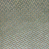 green geometric embroideried fabric from Casamance