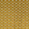 yellow geometric velvet-chenille fabric from Casamance