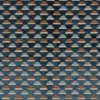 blue geometric velvet-chenille fabric from Casamance