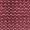 red geometric velvet-chenille fabric from Casamance