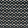 black-grey geometric velvet-chenille fabric from Casamance