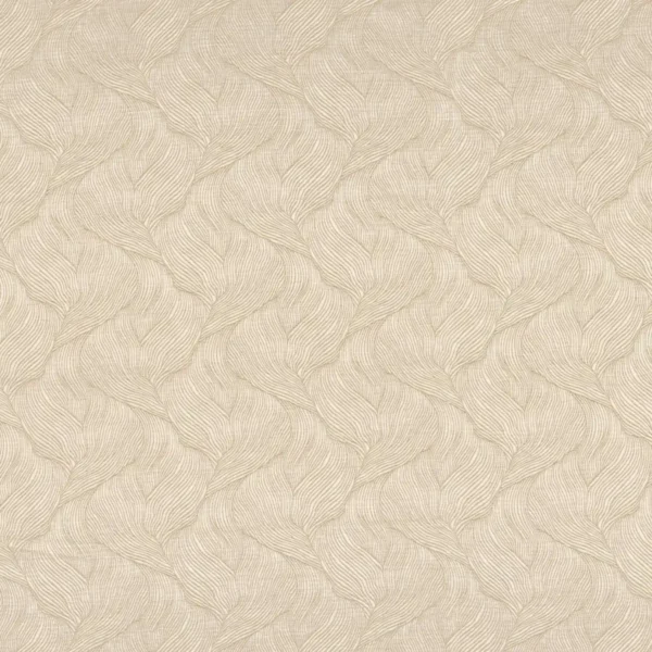 Betta Fabric - Craie by neutral spotted jacquard fabric from Casamance