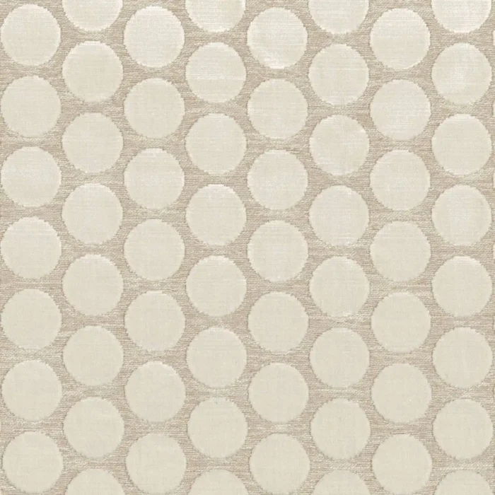 Fifties Fabric - Neige Poudree swatch