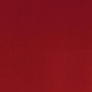 red plain velvet-chenille fabric from Casamance