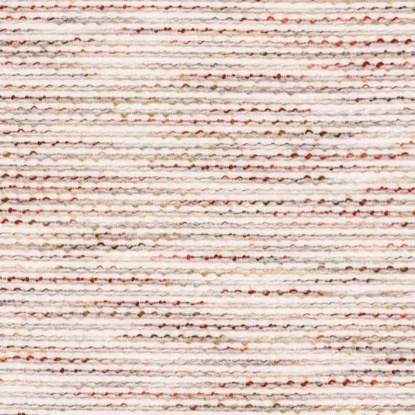 red plain linen fabric from Casamance
