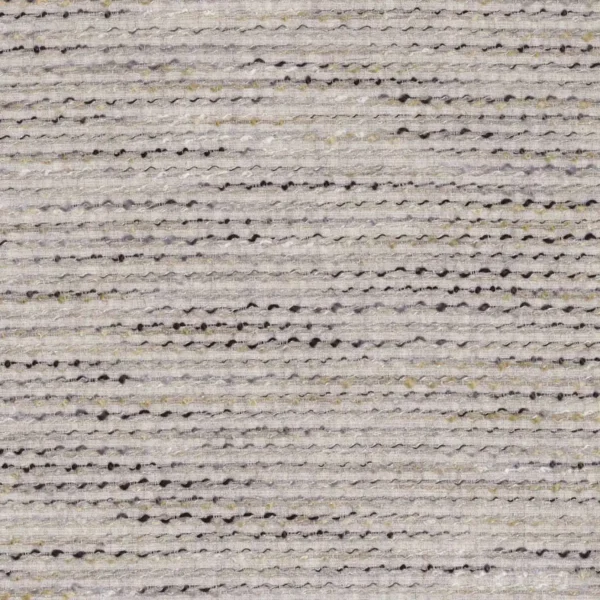 black-grey plain linen fabric from Casamance