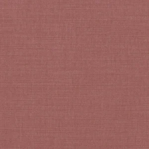 orange plain woven fabric from Casamance