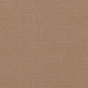 brown plain woven fabric from Casamance