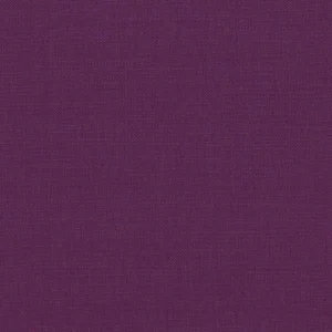 purple plain woven fabric from Casamance