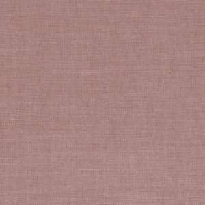 pink plain woven fabric from Casamance