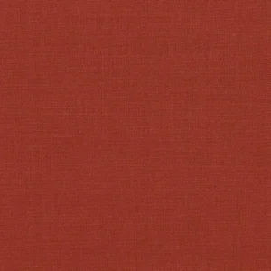 orange plain woven fabric from Casamance