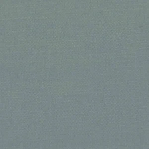 blue plain woven fabric from Casamance