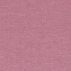 pink plain woven fabric from Casamance