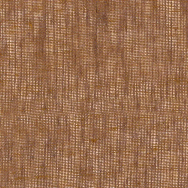 Illusion 300 Fabric - Noisette by brown plain linen fabric from Casamance