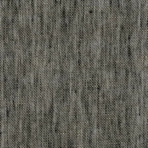black-grey plain linen fabric from Casamance