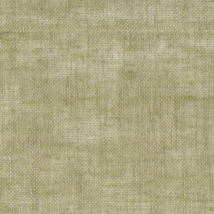 green plain linen fabric from Casamance