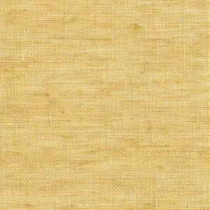 yellow plain linen fabric from Casamance