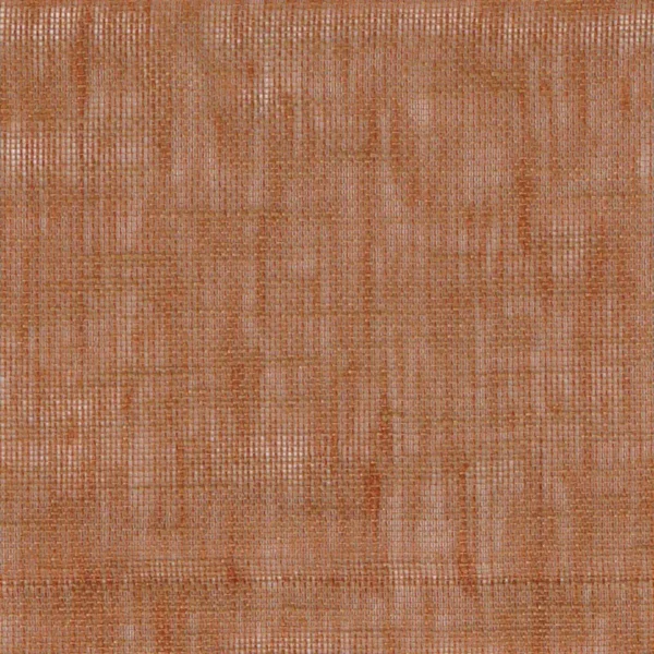 orange plain linen fabric from Casamance