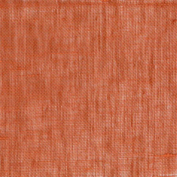 Illusion 150 Fabric - Capucine by orange plain linen fabric from Casamance