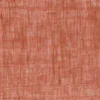 orange plain linen fabric from Casamance