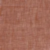 orange plain linen fabric from Casamance