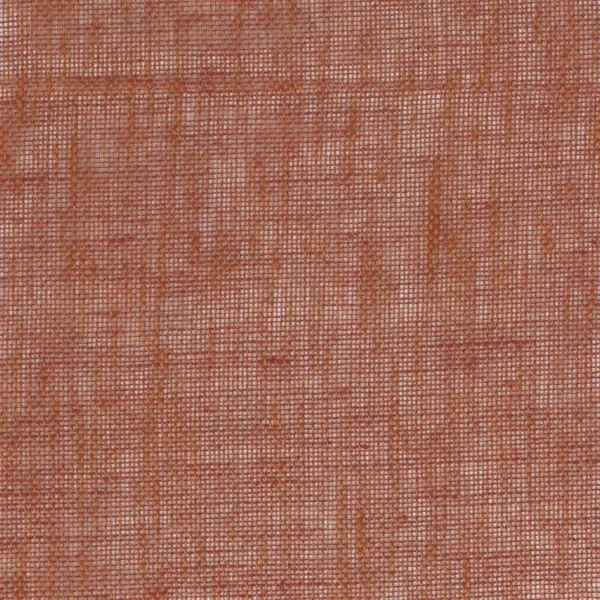 Illusion 150 Fabric - Bleu Madras by orange plain linen fabric from Casamance