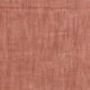 red plain linen fabric from Casamance