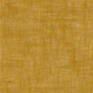 yellow plain linen fabric from Casamance