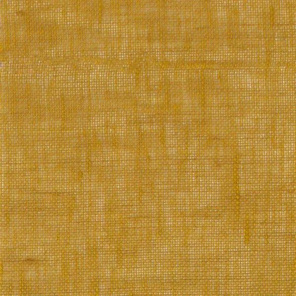Illusion 150 Fabric - Moutarde by yellow plain linen fabric from Casamance