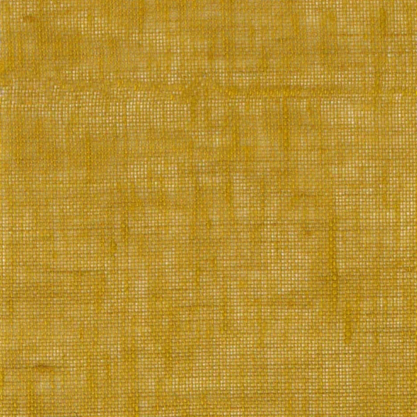 Illusion 150 Fabric - Dore by yellow plain linen fabric from Casamance