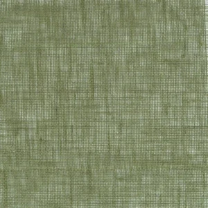 green plain linen fabric from Casamance