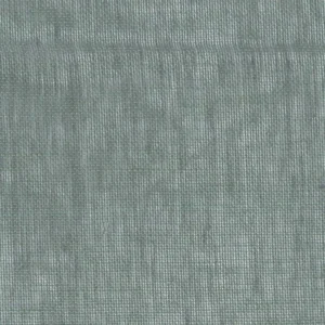 blue plain linen fabric from Casamance