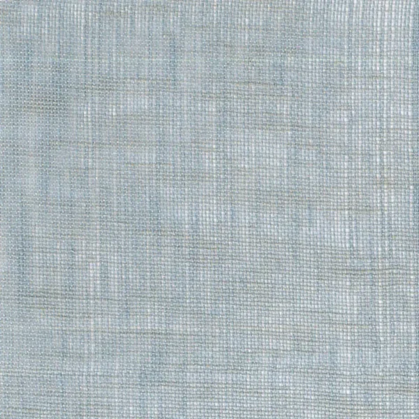 Illusion 150 Fabric - Givre by blue plain linen fabric from Casamance