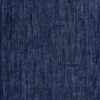 blue plain linen fabric from Casamance