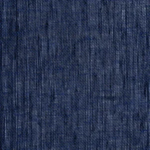 blue plain linen fabric from Casamance