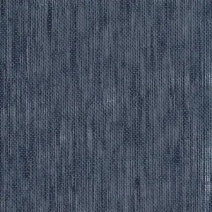blue plain linen fabric from Casamance