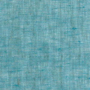 blue plain linen fabric from Casamance