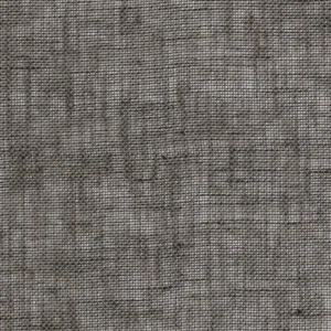 black-grey plain linen fabric from Casamance