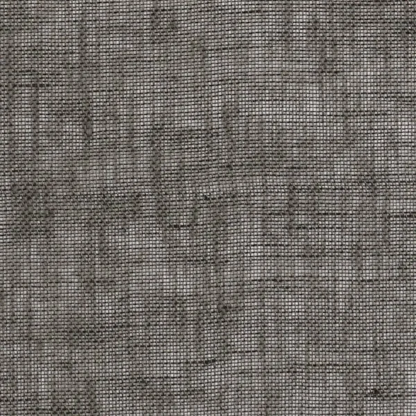 Illusion 150 Fabric - Tourterelle by black-grey plain linen fabric from Casamance