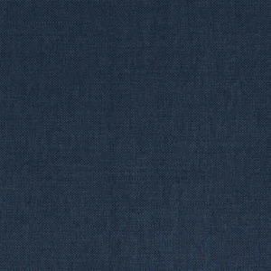 blue plain woven fabric from Casamance