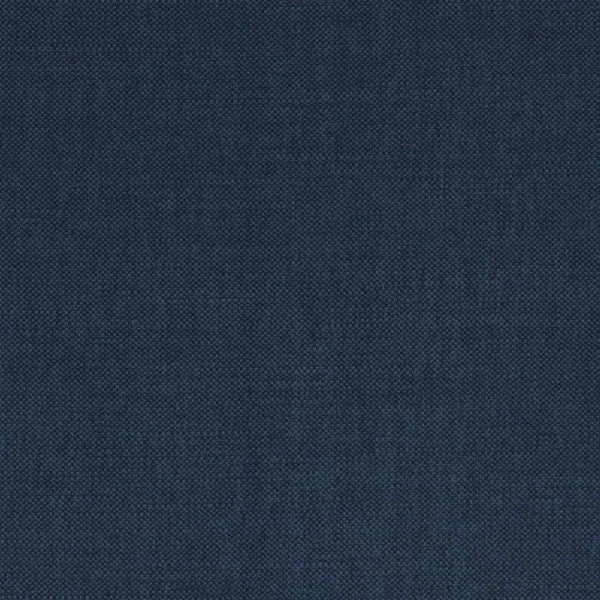 blue plain woven fabric from Casamance