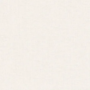 white plain woven fabric from Casamance