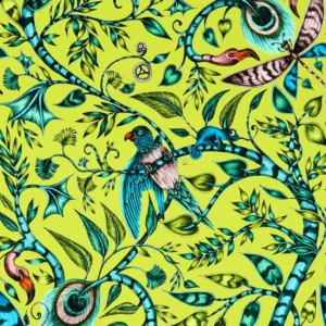 multicolour animal cotton fabric from Emma Shipley