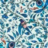 blue animal cotton fabric from Emma Shipley