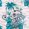 multicolour animal cotton fabric from Emma Shipley